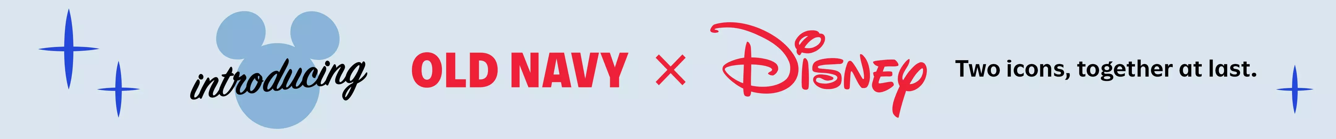 Introducing Old Navy x Disney.