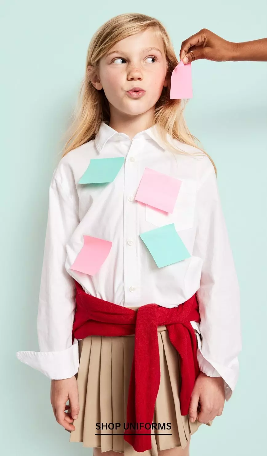 Kids uniform shop styles. Shop uniforms.