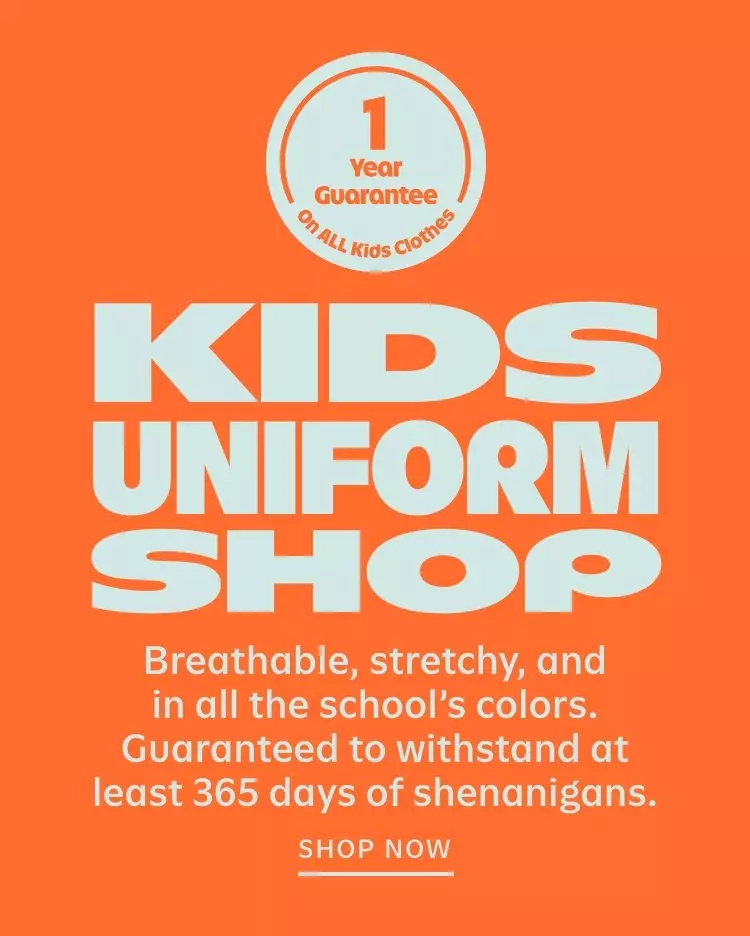 School Uniform Straight Leg Pants for Boys