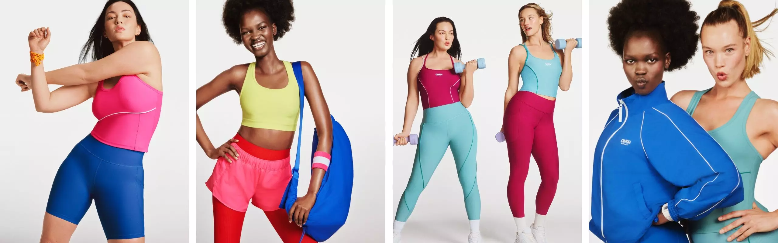 Images of female models wearing Old Navy New Arrivals styles.