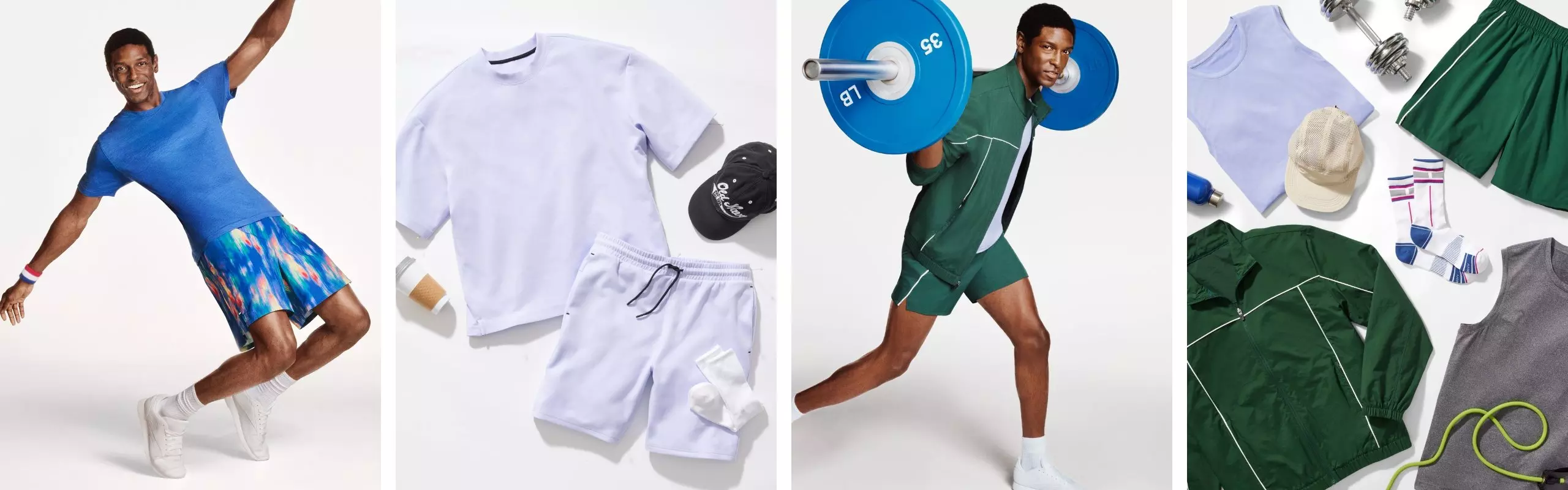 Images of male models wearing Old Navy New Arrivals styles.
