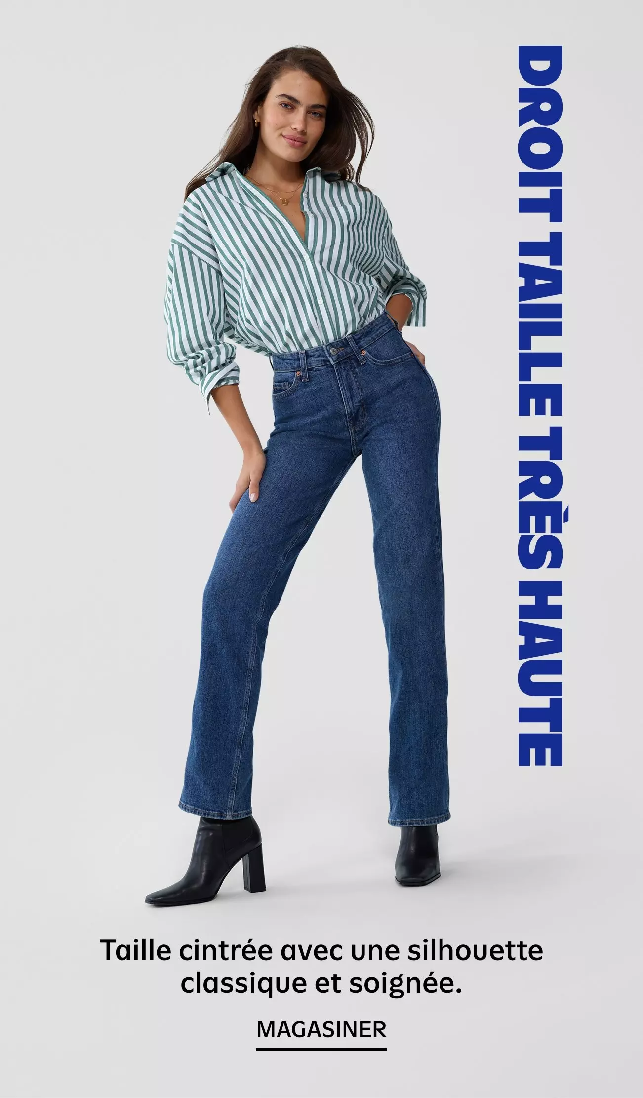 Droit taille tres haute. Magasiner.