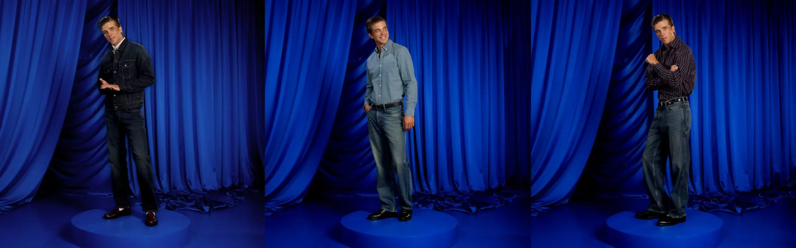 Images of male models wearing Old Navy New Arrivals styles.