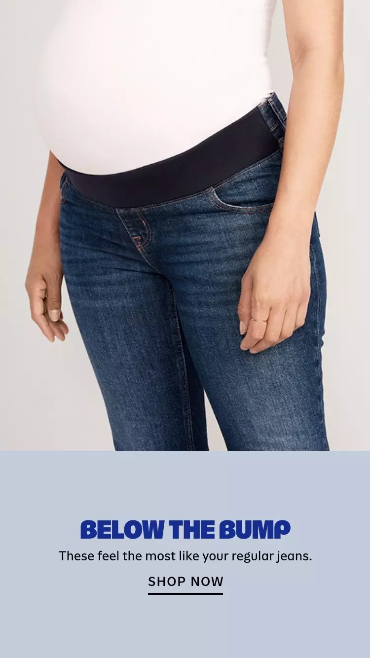 Maternity Full-Panel Wow Skinny Jeans