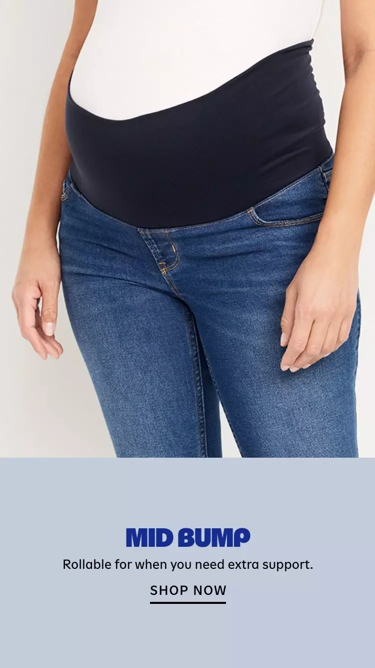 Maternity Full-Panel Wow Skinny Jeans