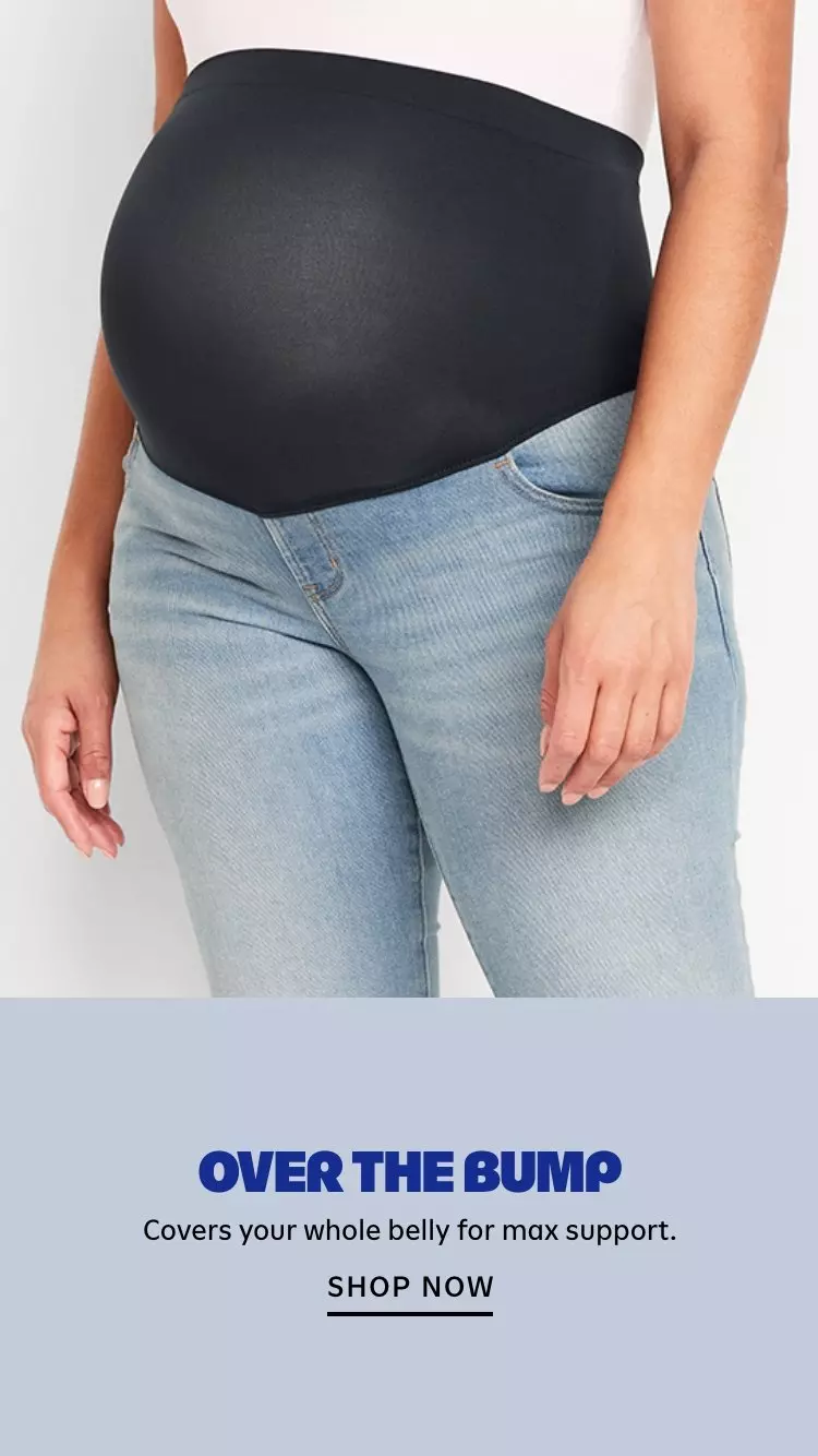 Maternity Full-Panel Wow Skinny Jeans