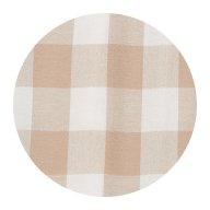 Holiday neutral plaid print.