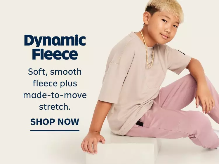 Dynamic Fleece Baggy Jogger Sweatpants for Boys