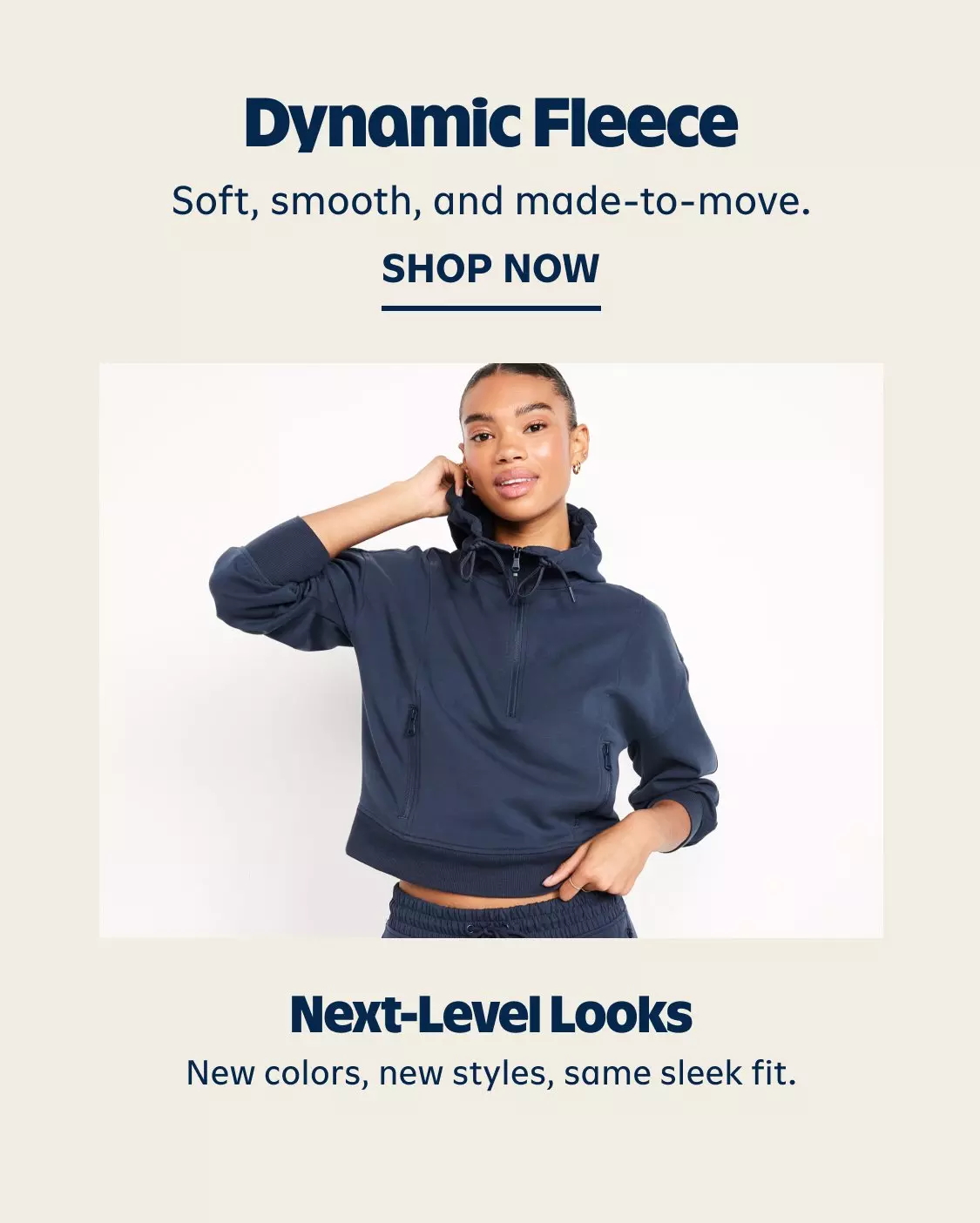 Dynamic Fleece Zip Hoodie Sweatshirt | Old Navy