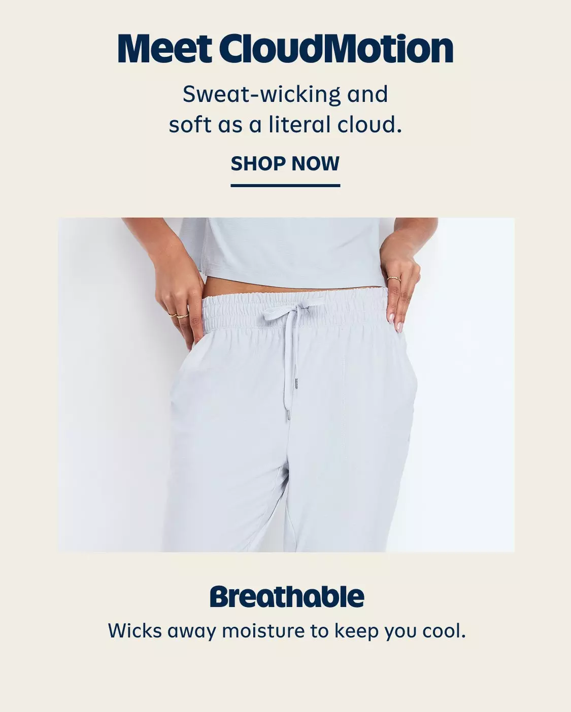 CloudMotion Boat-Neck Top