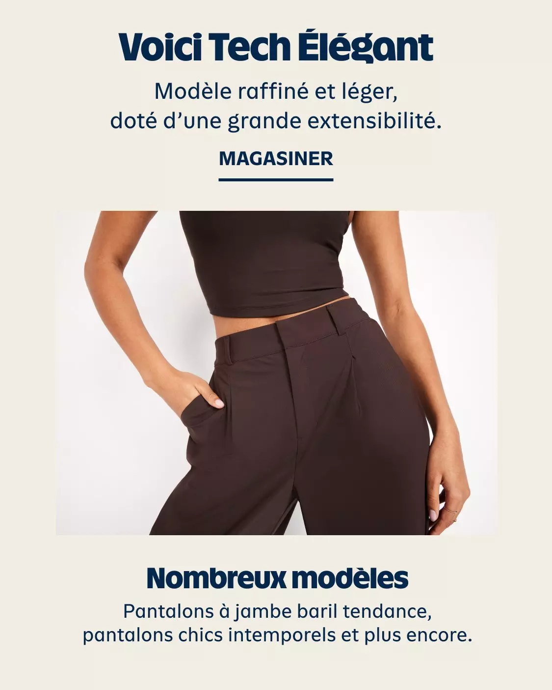 Voici tech elegant. Magasiner.