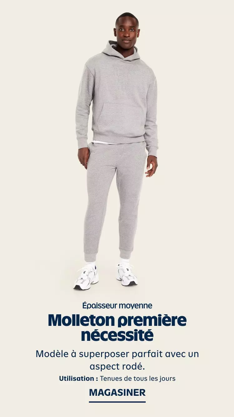 Molleton premiere necessite.