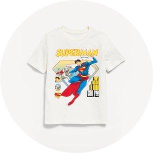  Boys character tee. 
