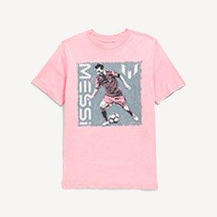 Messi licensed graphics tees. 