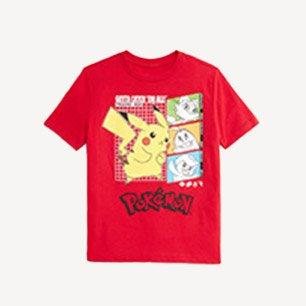  Pokemon licensed graphics tees.