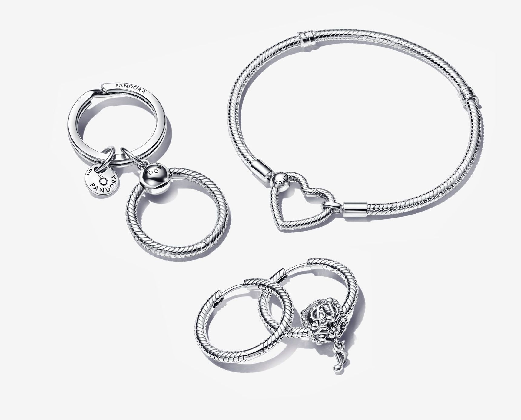Plata de Primera Ley Materiales de las Joyas Pandora ES