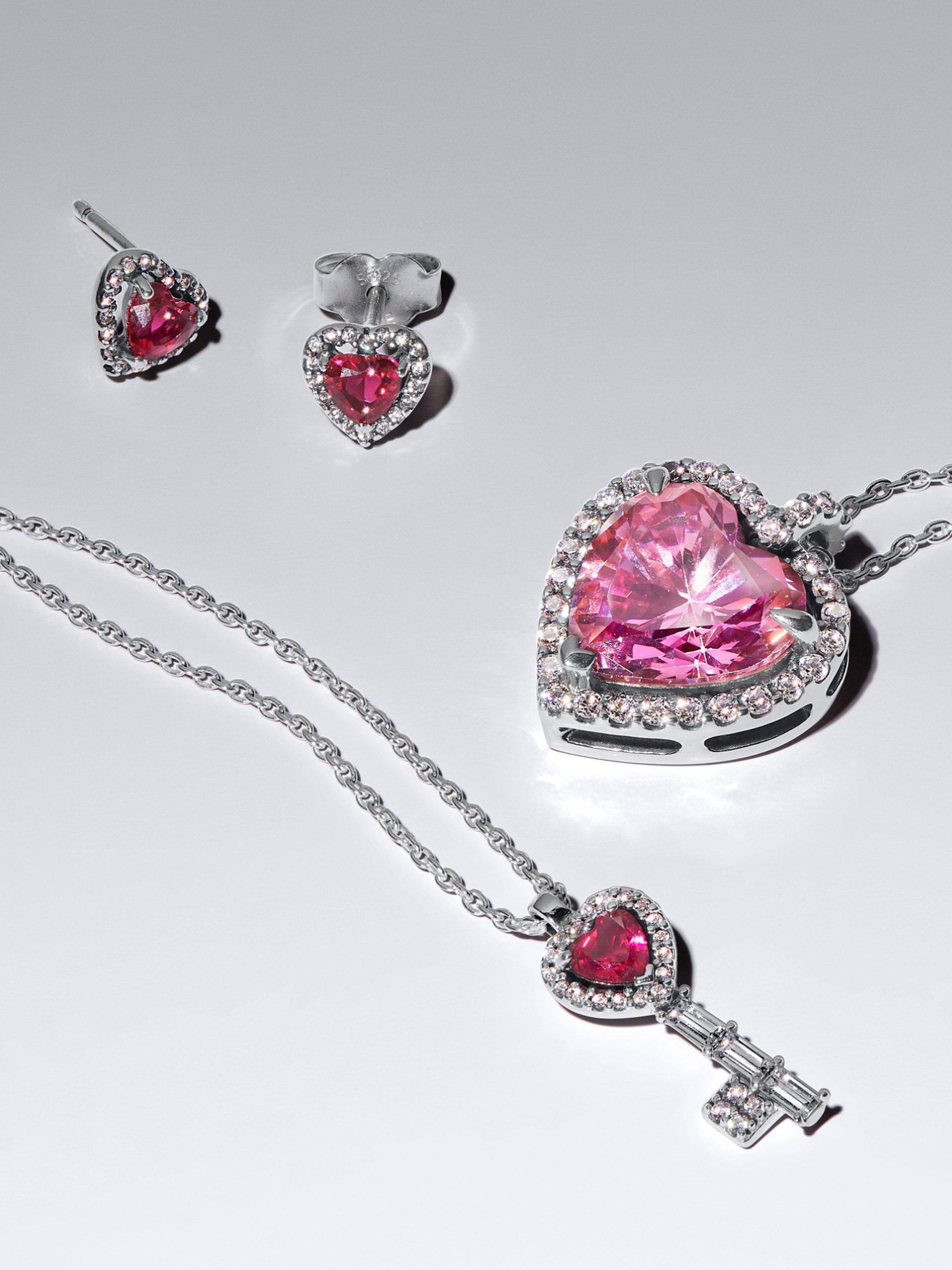 Pandora ME Pink Chakra Heart Mini Dangle Charm