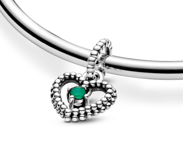 Pandora may birthstone charm top