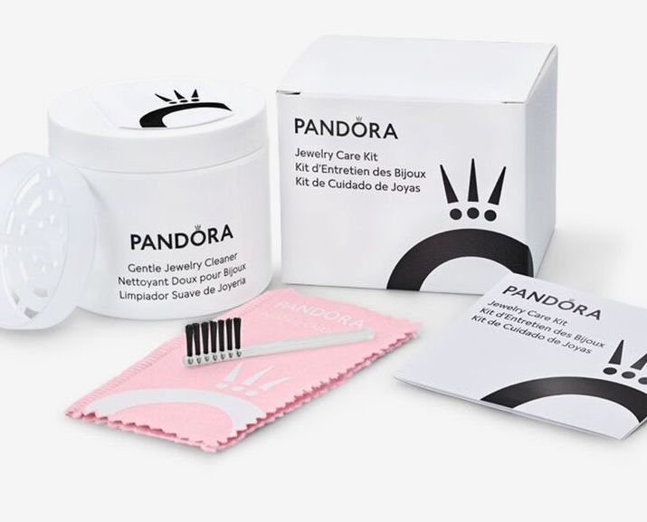 Best way to clean pandora jewelry top