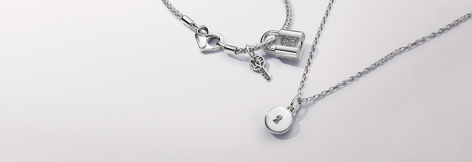 スターリングシルバー チェーンネックレス | Pandora JP