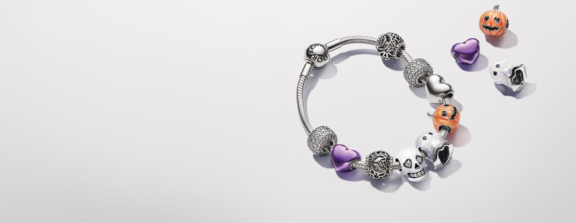 Pandora halloween charm bracelet shop