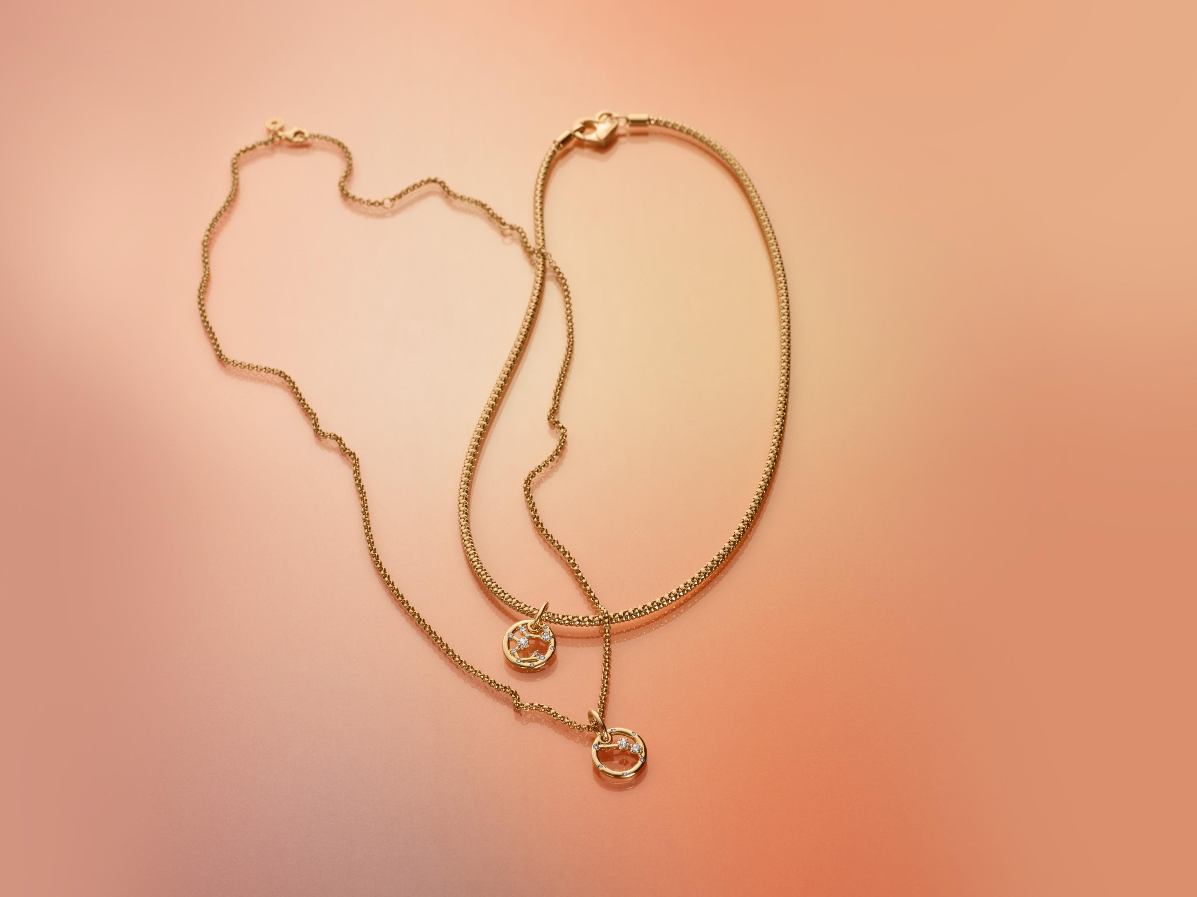 Dior horoscope necklace sale