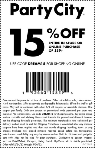 Party City Coupon | Party City