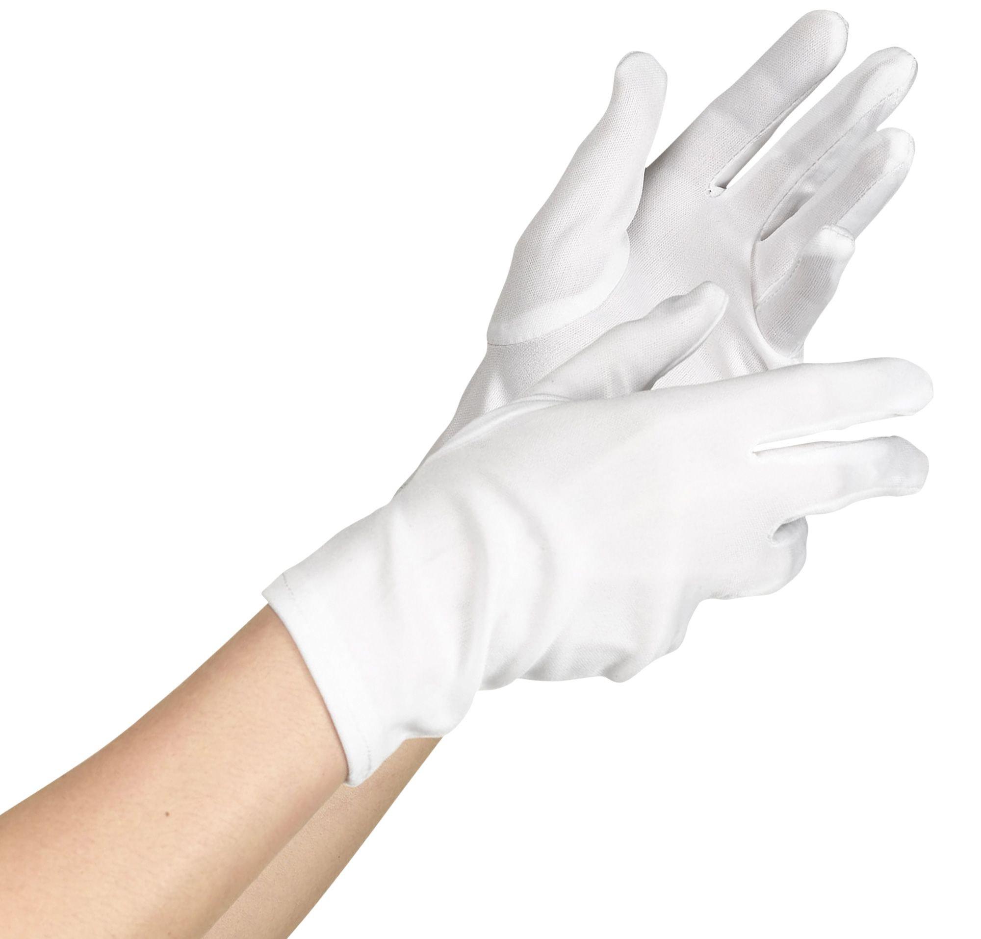 Kids' White Gloves