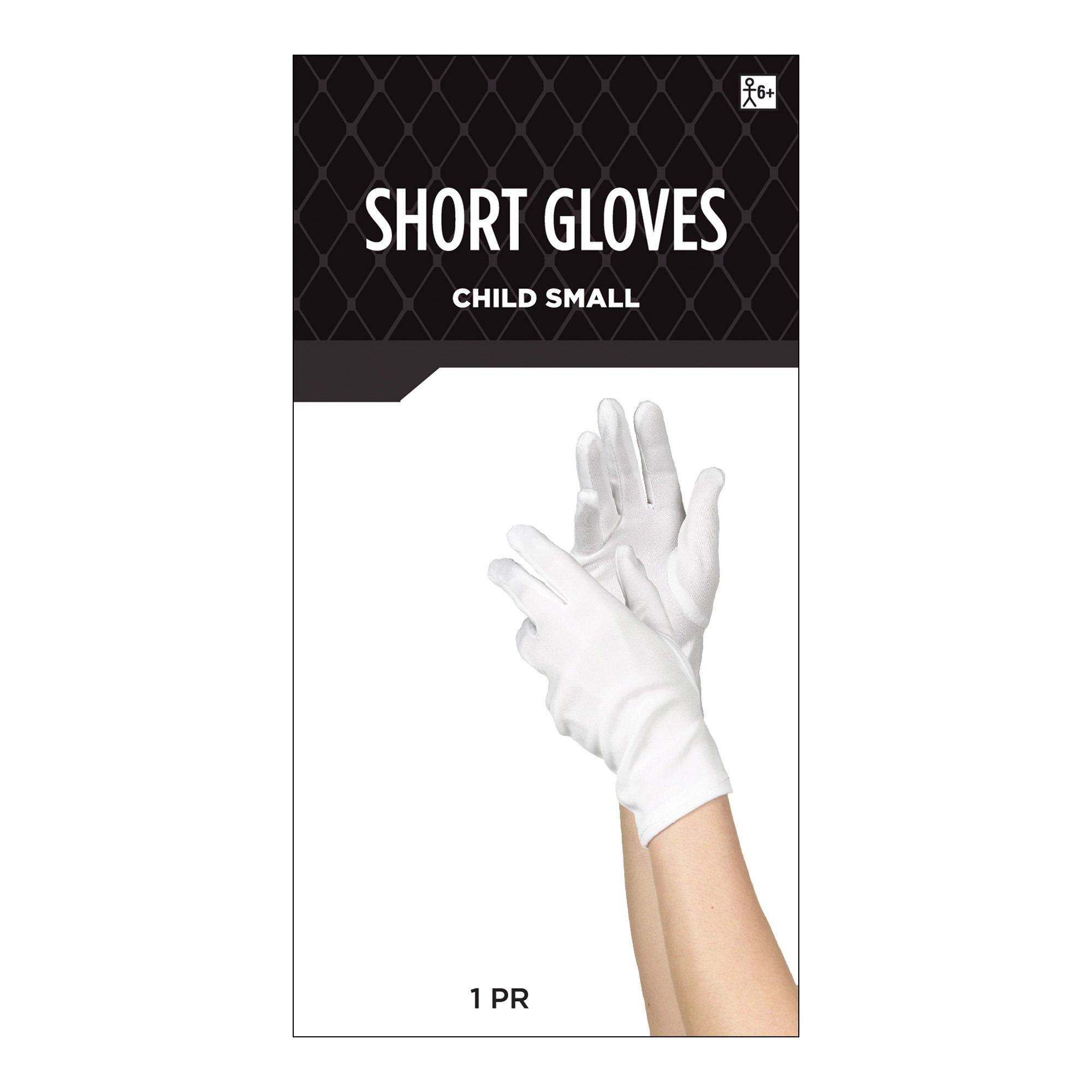 Kids' White Gloves