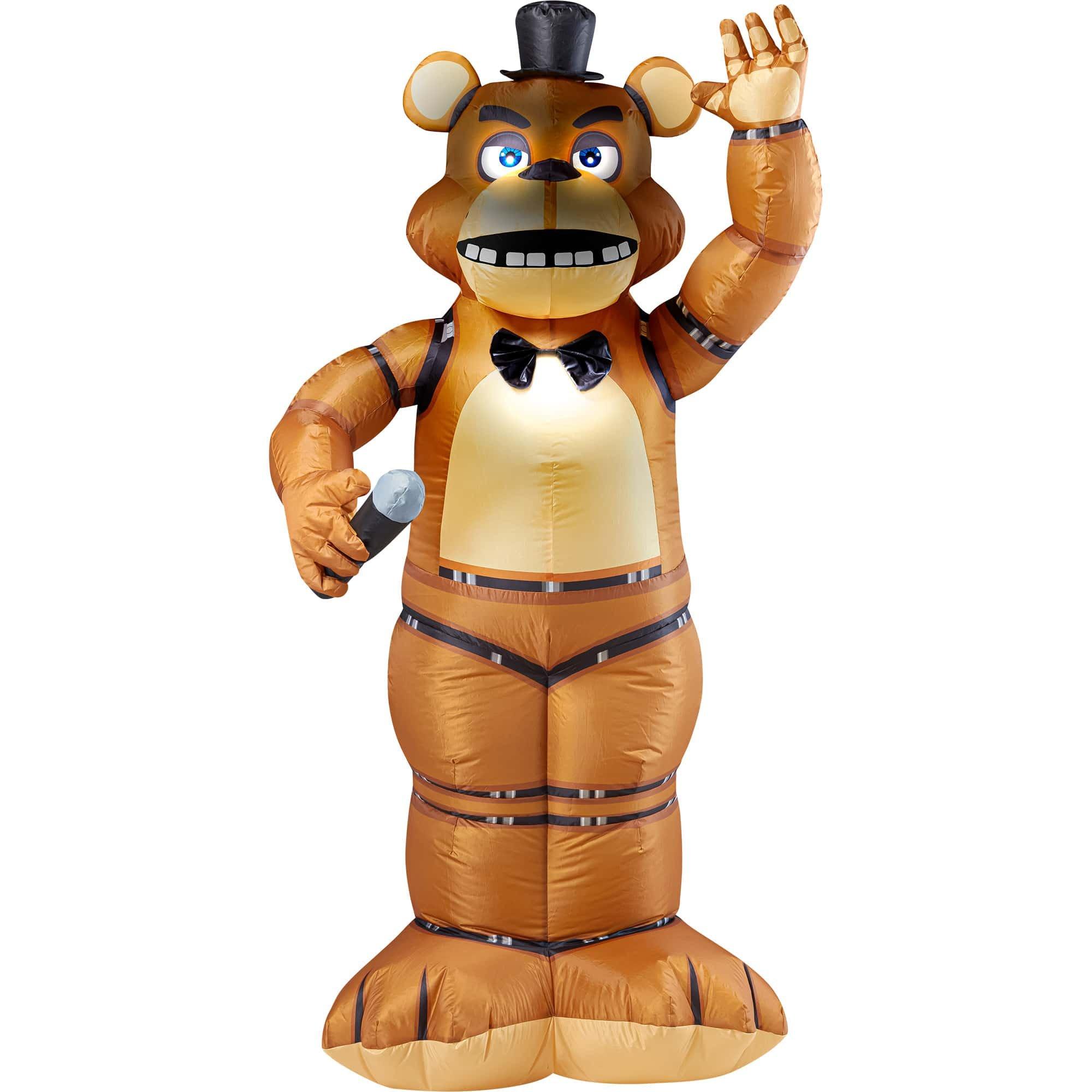 Party City Freddy Inflatable Lawn Decoration - Thumbnail 3