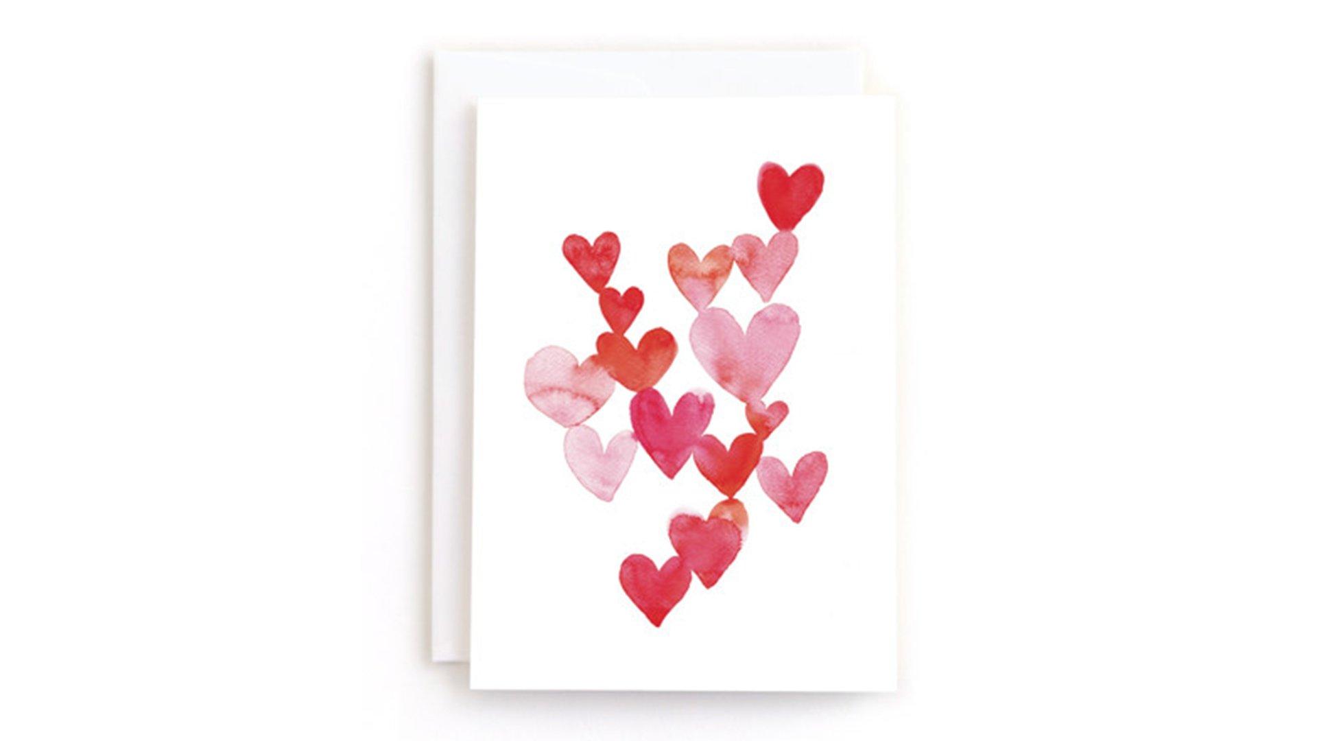 Minted Love Is Around You Blank Card