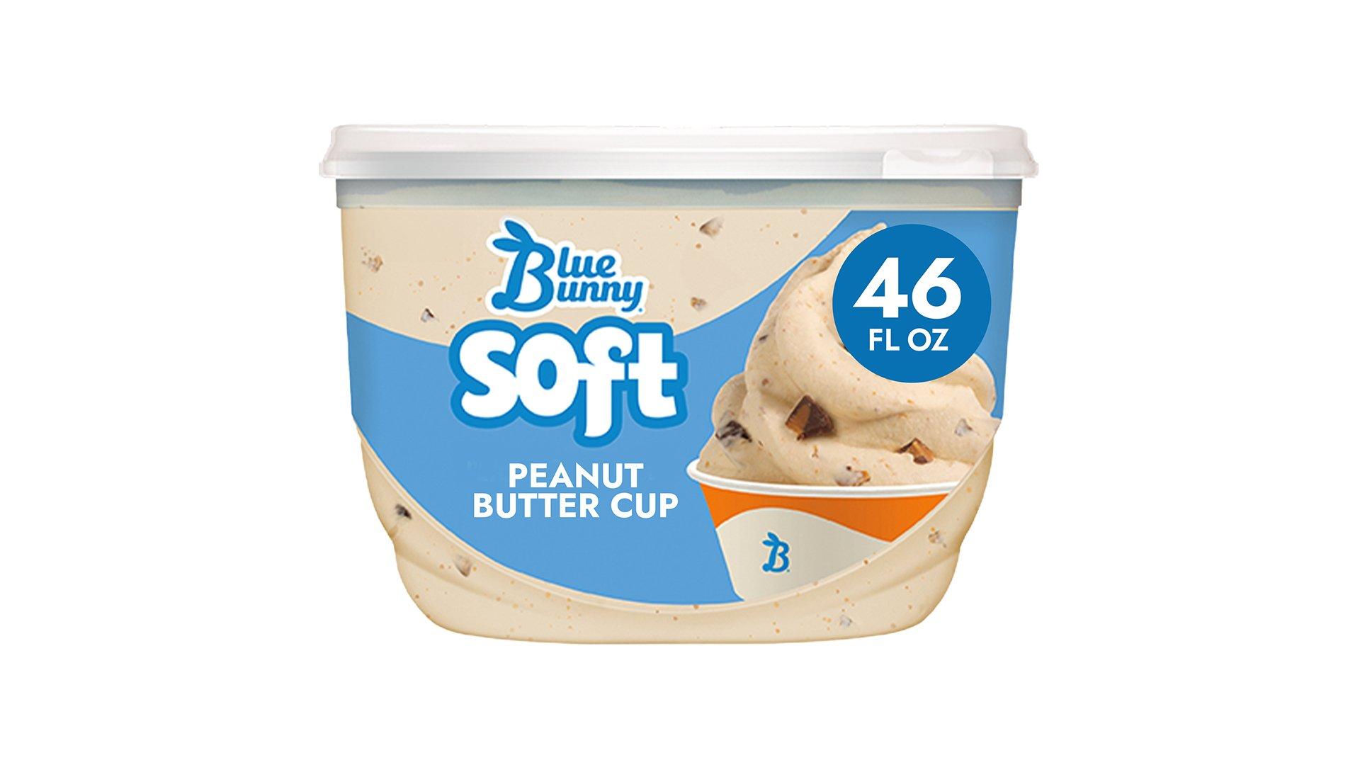 Blue Bunny Soft Peanut Butter Cup Frozen Dairy Dessert (46 oz)