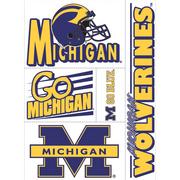 Michigan Wolverines Decals 5ct