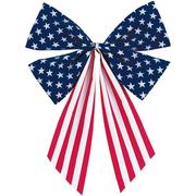 Medium Patriotic American Flag Bow