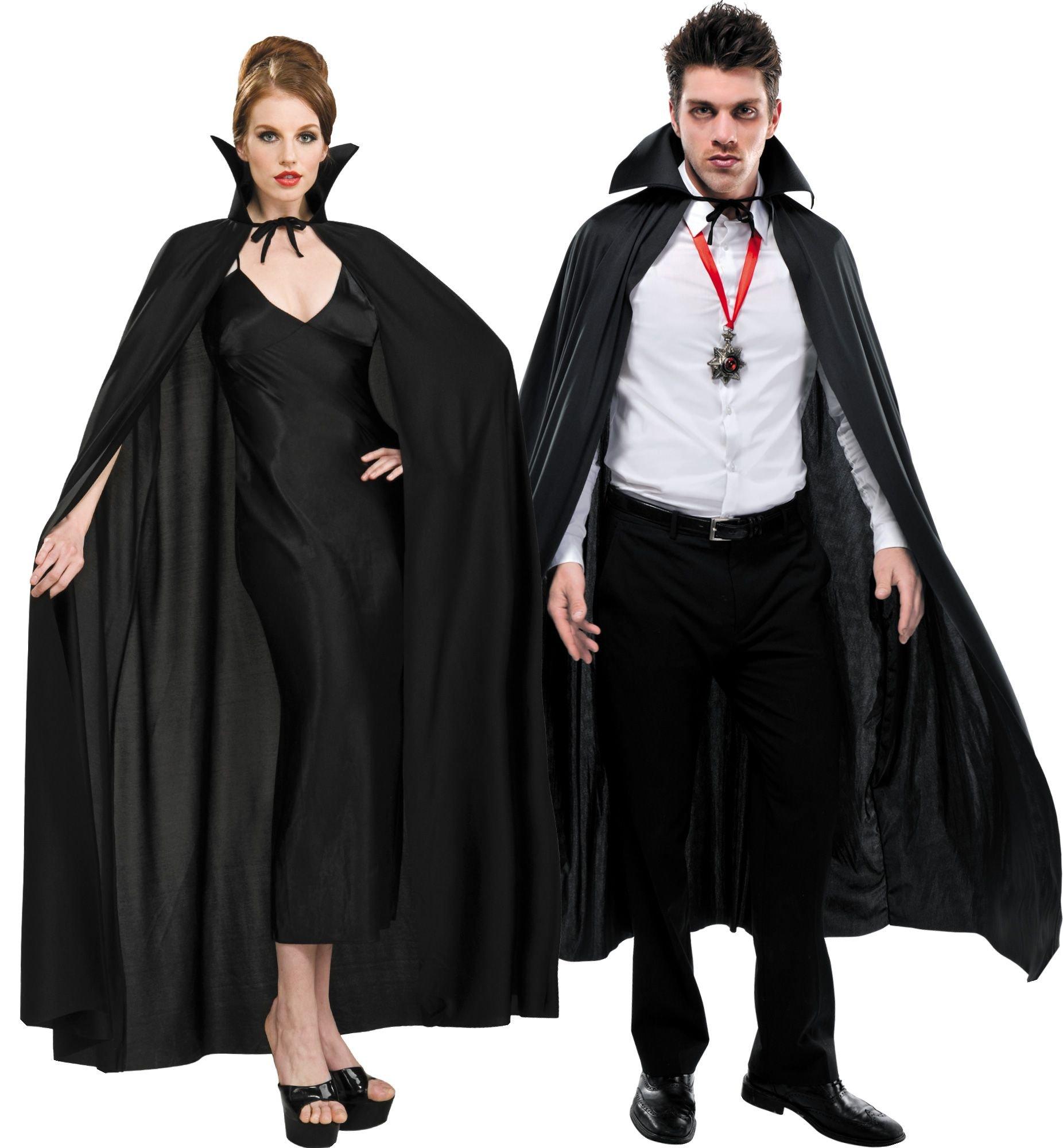 Adult Full Length Black Cape | Party City