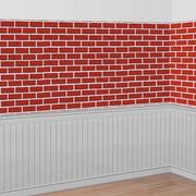 Deck the Walls Red Brick Room Roll