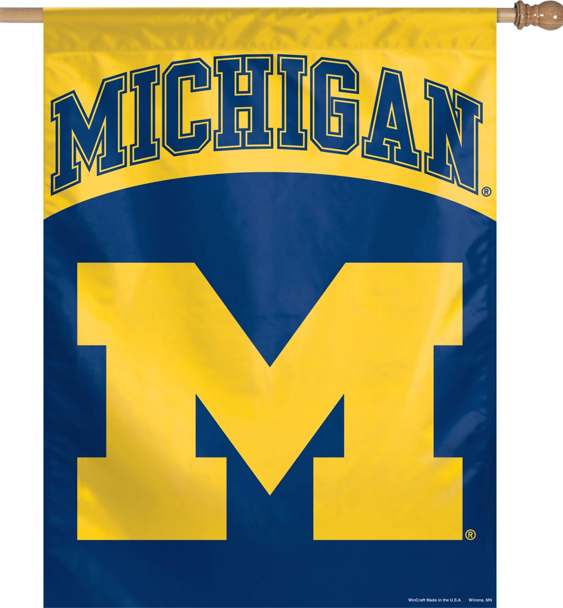 Michigan Wolverines Banner Flag