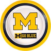 Michigan Wolverines Lunch Plates 10ct