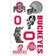 Ohio State Buckeyes Tattoos 9ct