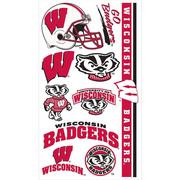 Wisconsin Badgers Tattoos 10ct