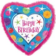 Boa Heart Happy Birthday Balloon