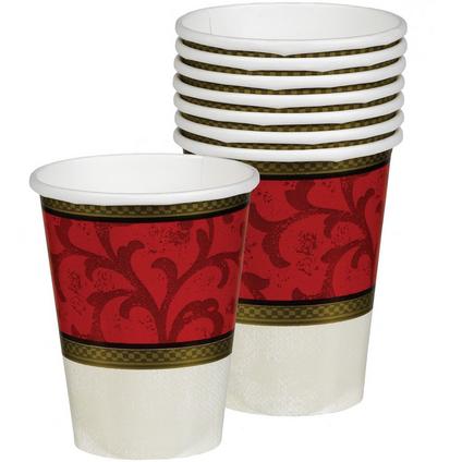 Classic Christmas Tree Cups 8ct