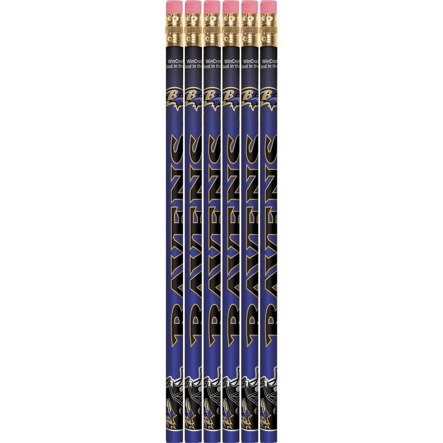 Baltimore Ravens Pencils 6ct