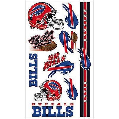 WinCraft Buffalo Bills NFL Temporary Tattoos