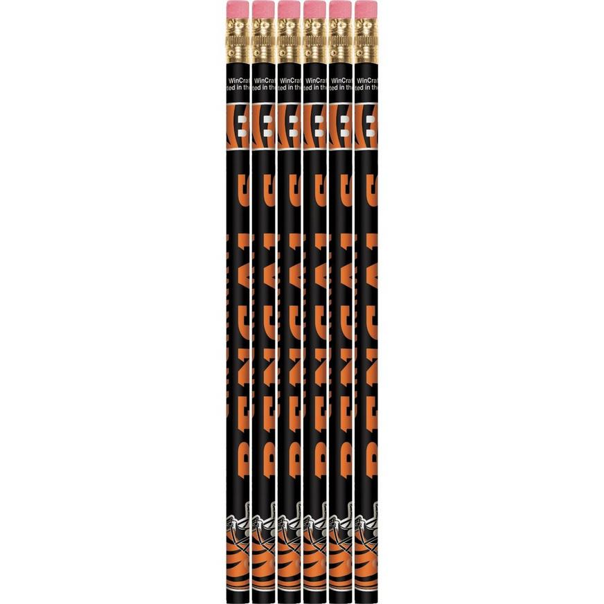 Cincinnati Bengals Pencils 6ct