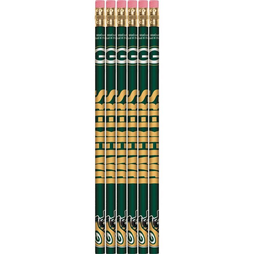 Green Bay Packers Pencils 6ct