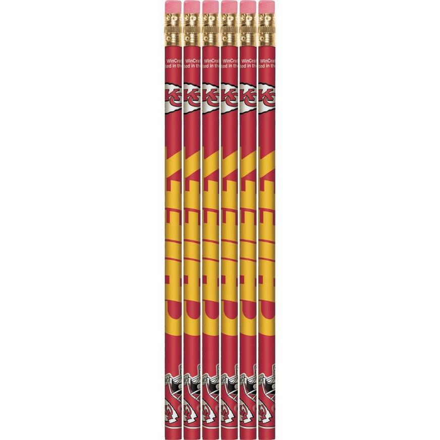 Kansas City Chiefs Pencils 6ct