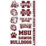 Mississippi State Bulldogs Tattoos 10ct