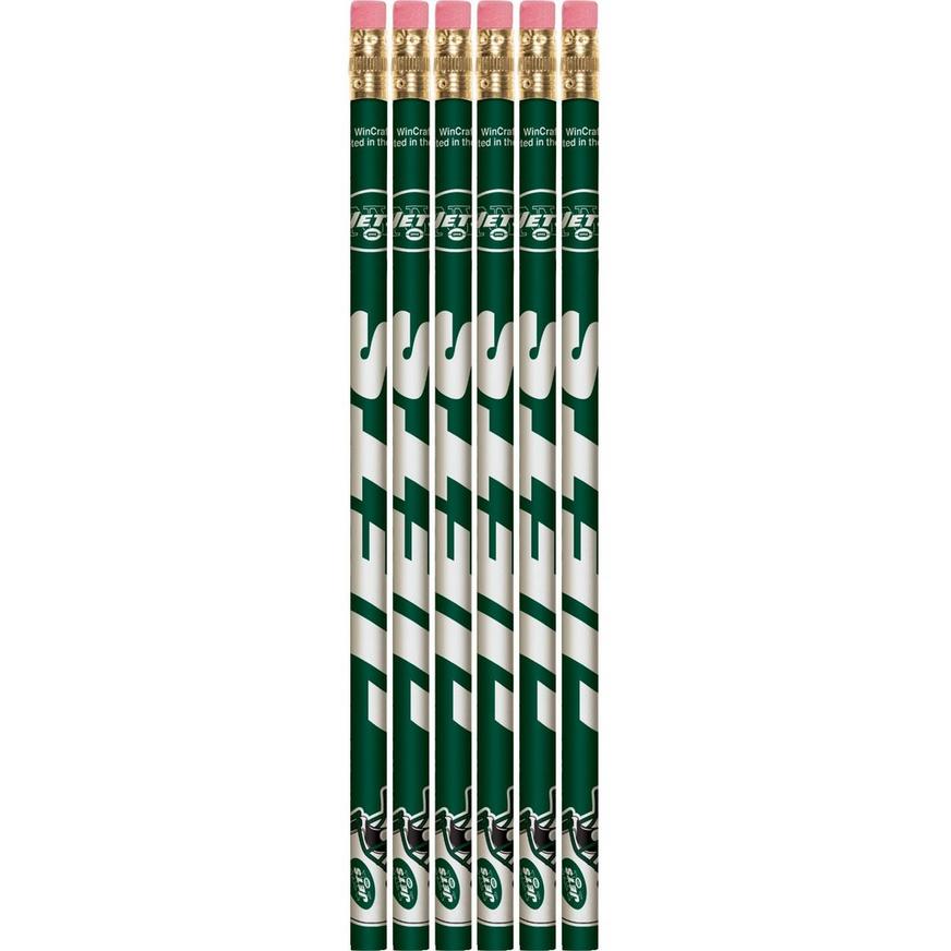 New York Jets Pencils 6ct