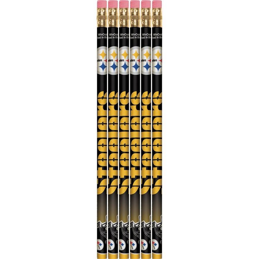 Pittsburgh Steelers Pencils 6ct